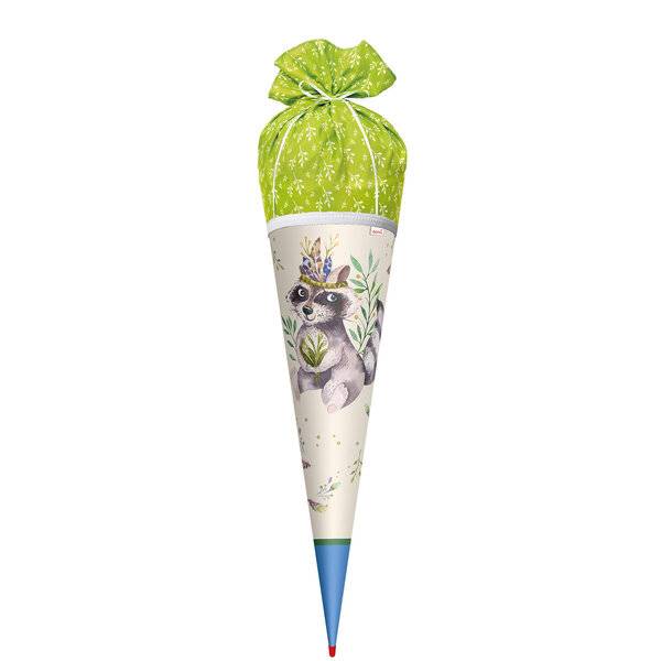 Schultüte Willi Waschbär - rund 70 cm.