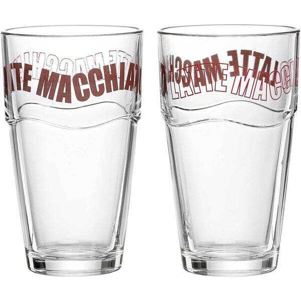 Latte Macchiato Glas - 320 ml 6 Stück.