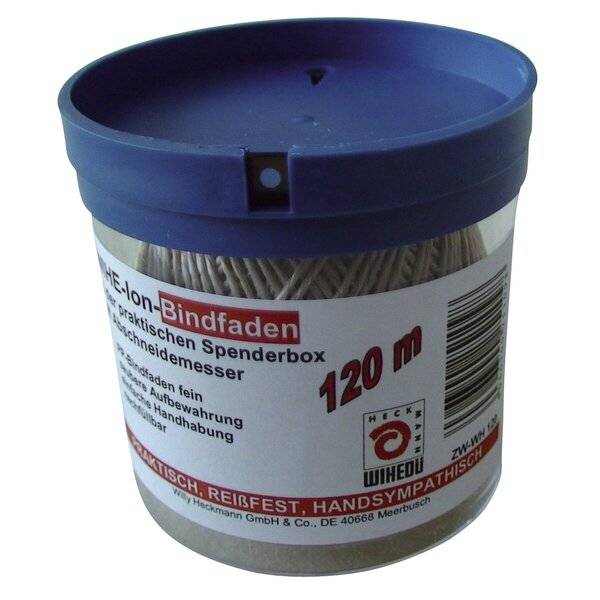 Kordelbox mit Bindfaden (PP) - fein bis 5 kg 120 m.-0