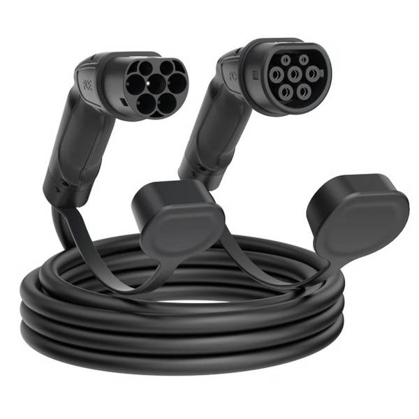 PC ELECTRIC EV Ladekabel (AC) Mode 3, Typ2-Typ2, 20A 3ph, 11kW, L=5m, schwarz, 1 Stk.
