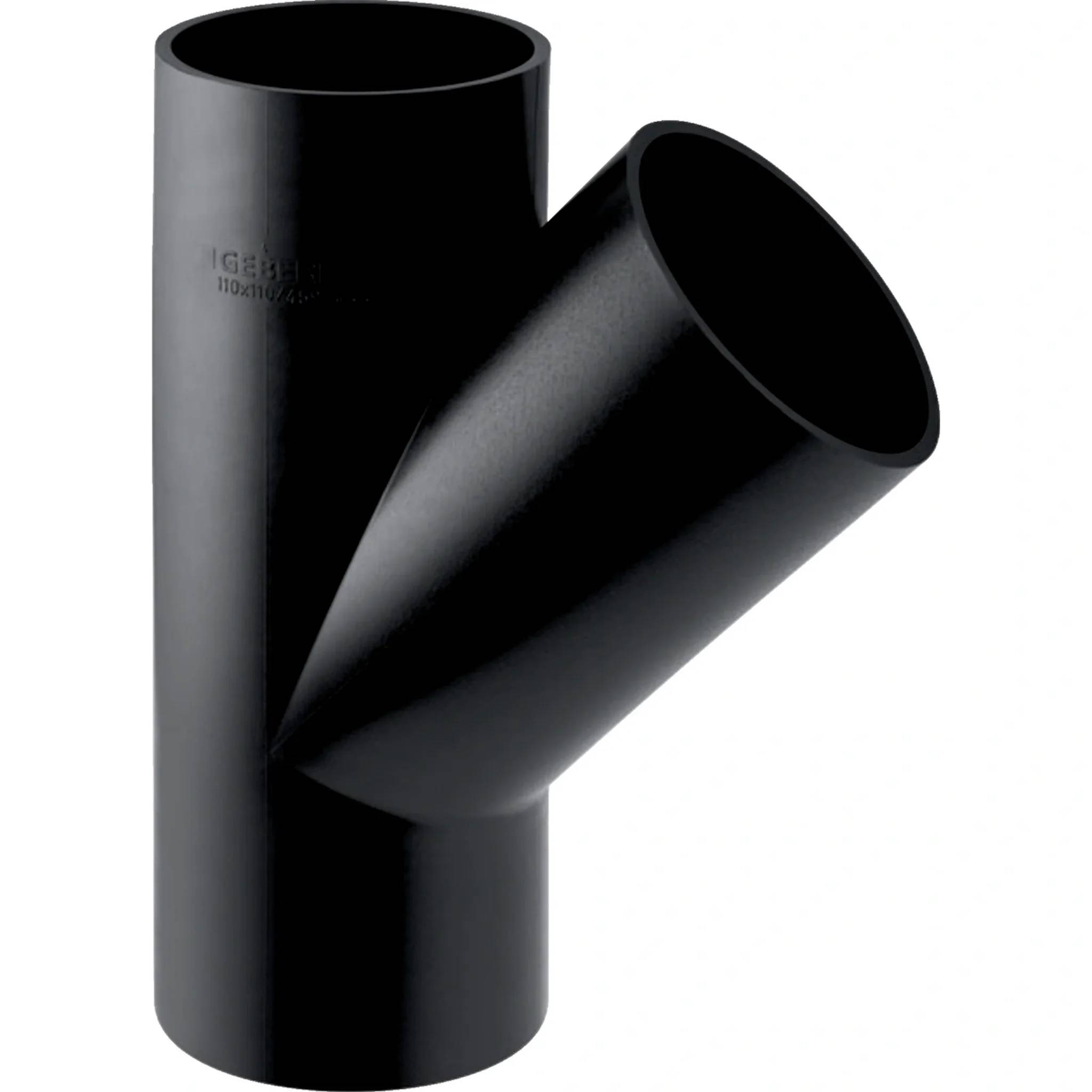Geberit GE PE Abzweiger, 45 Grad, d90 x 63mm, 1 Stk.-0