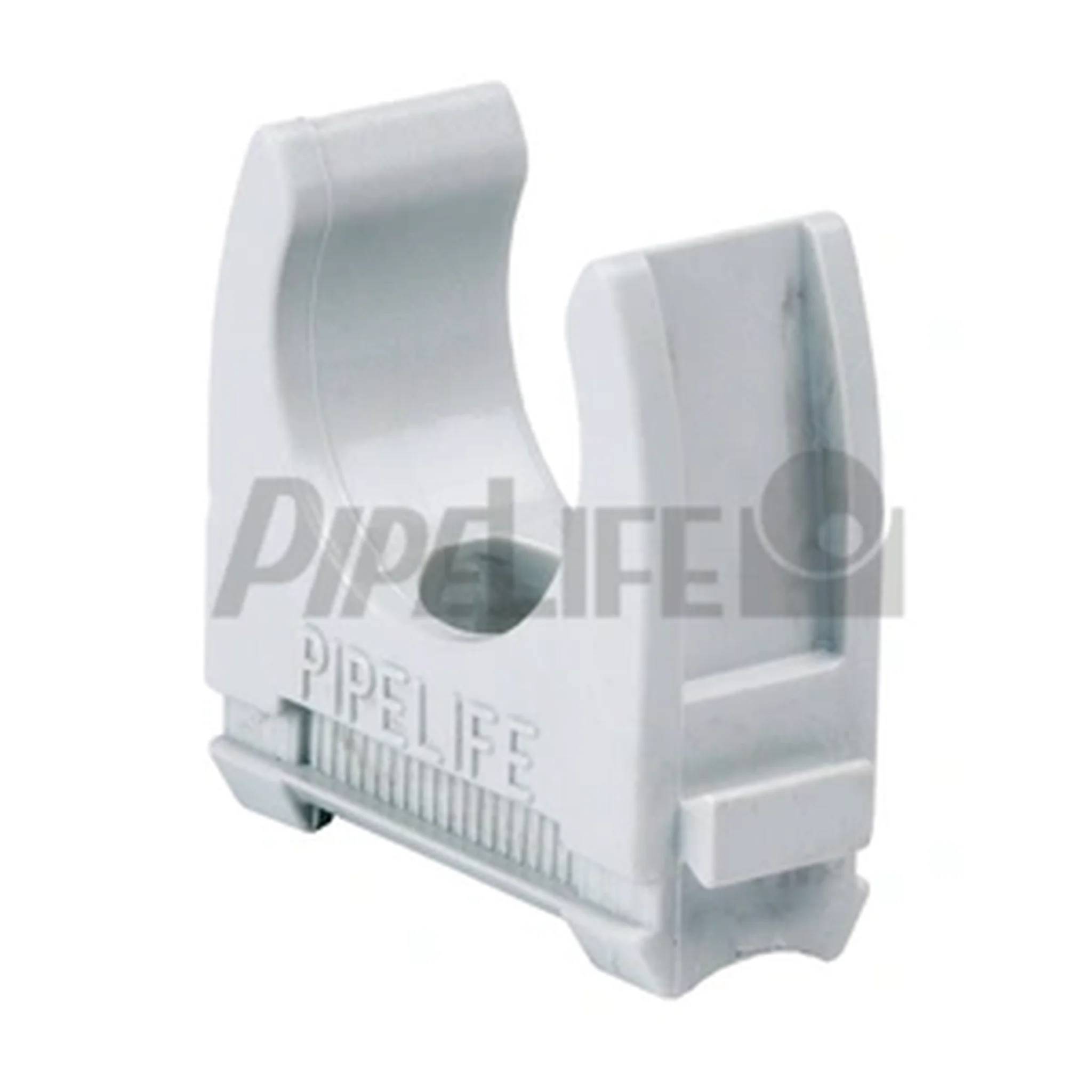 Pipelife Klemmschelle für Installationsrohre, Ø40mm, hellgrau, halogenfrei, 1 Stk.-0