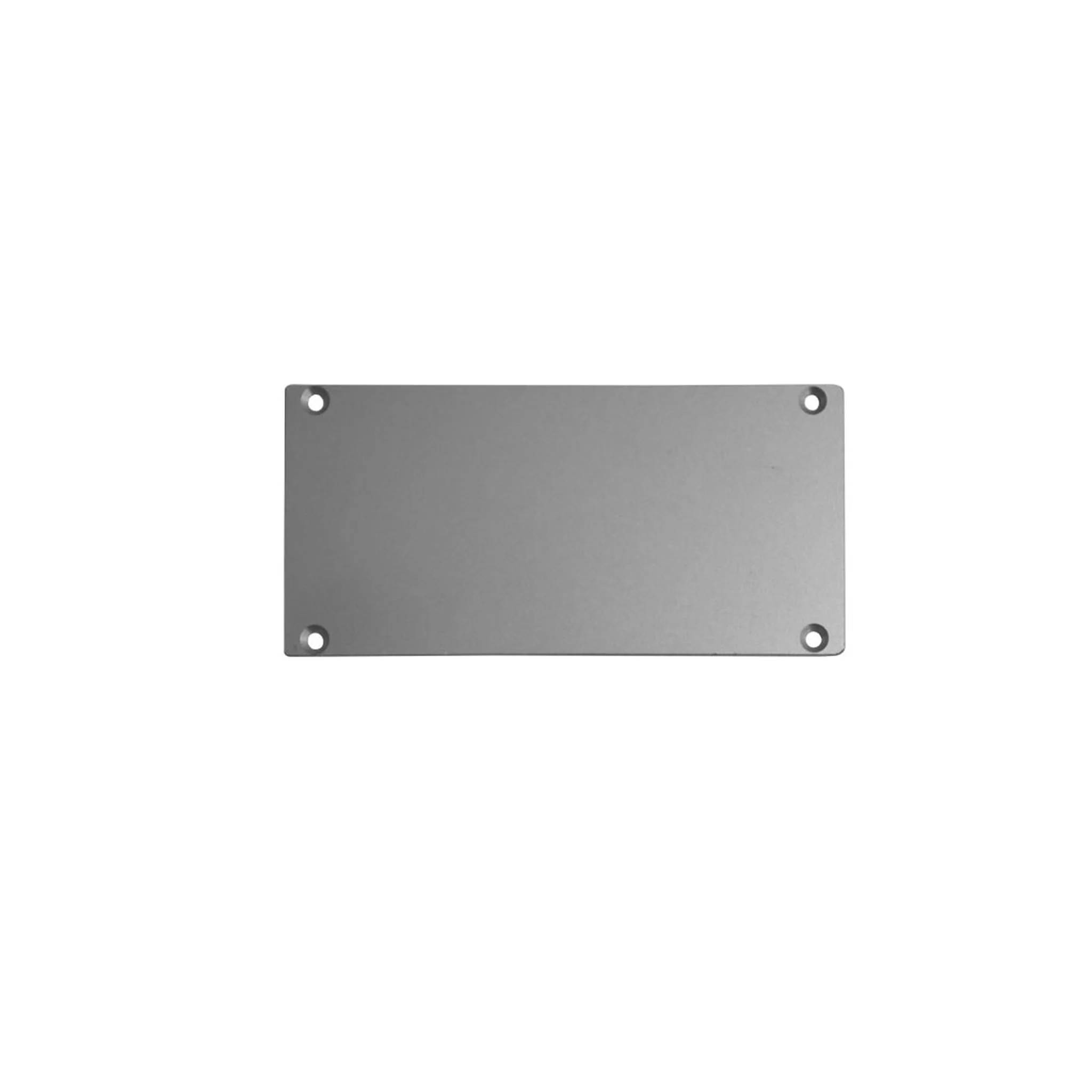 GGK BRA3, Alu Brüstungskanal Endstück, H=62, B=130mm, natureloxiert, 1 Stk.-0