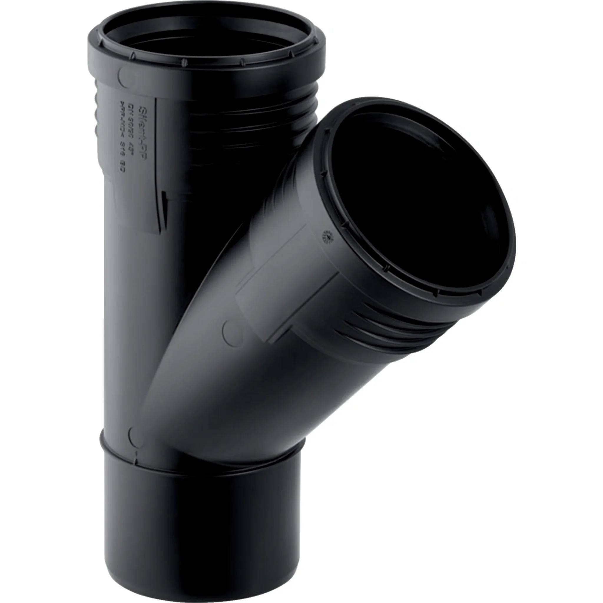 Geberit GE Silent-PP, Abzweiger, 45°, 32/32 mm, 1 Stk.-0
