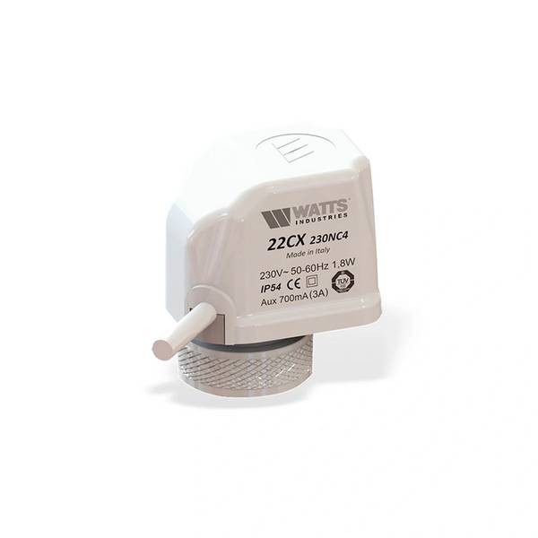 Watts Ventilantrieb, 22CX230NC2, 230V/NC, 1 Stk.
