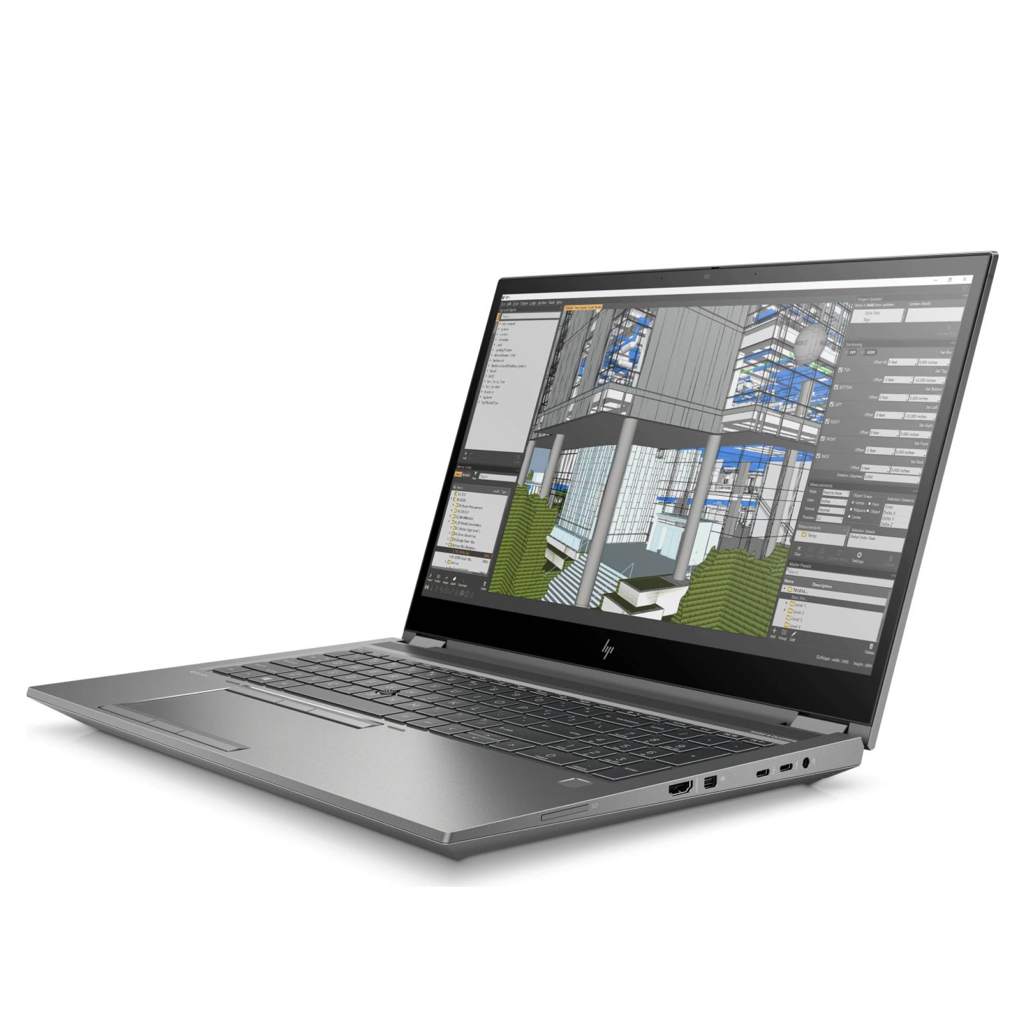 HP ZBook Fury 15 G8 15,6'' Intel Core i7-11850H 32GB RAM 512GB SSD FHD NVIDIA RTX A2000 Win11 Pro-1