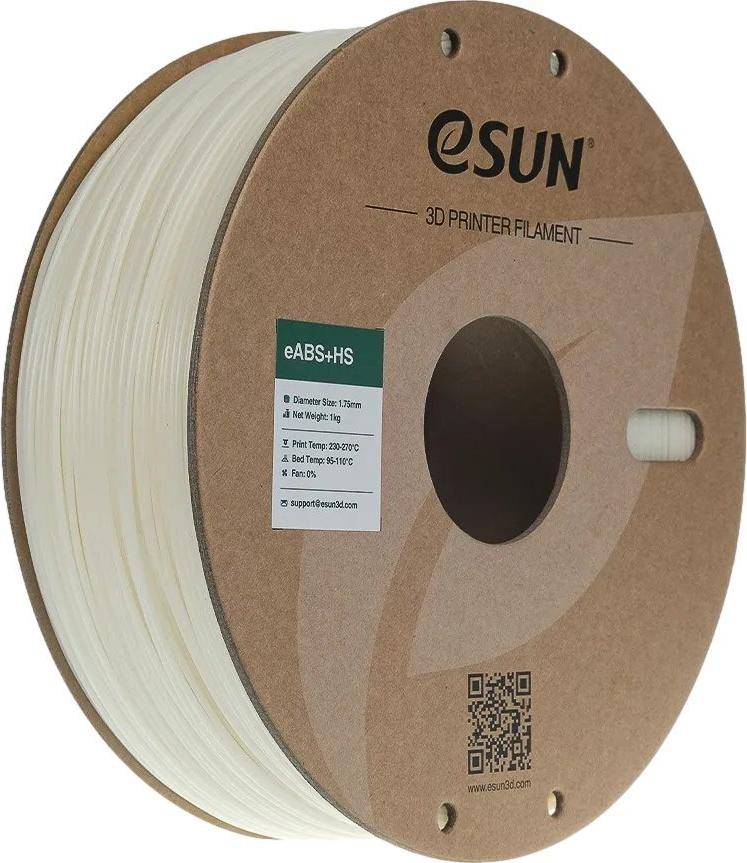 Esun EABS 1.75mm NATURAL 1kg-0