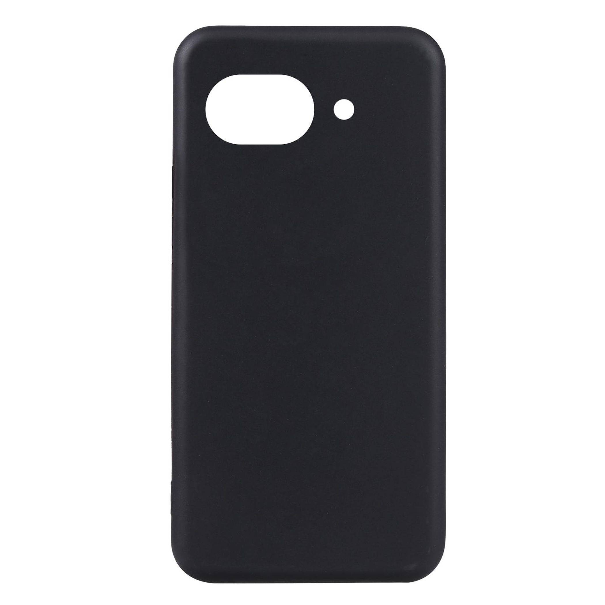 Schutzhülle für Google Pixel 10a TPU Silikon Cover Flexibel Dünn Schwarz-2