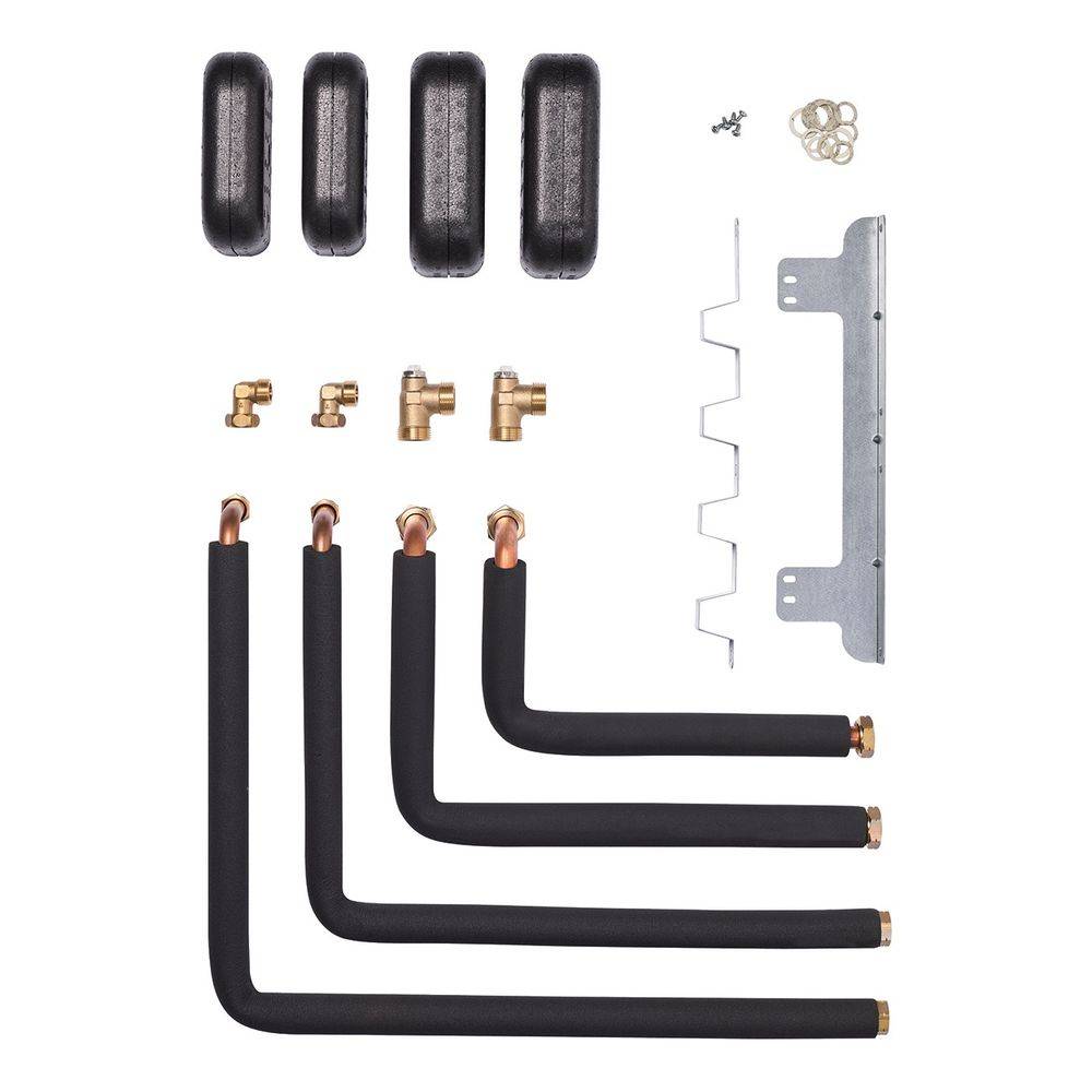Vaillant uniTower Split plus Anschlussset isoliert, rechts, für Räume ab 2,1m, 8000012566-0