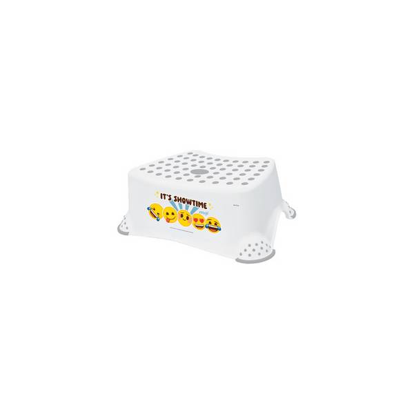 kids Tritthocker"tomek emoji showtime" weiß Tragkraft 80 kg Oberfläche und Fuess