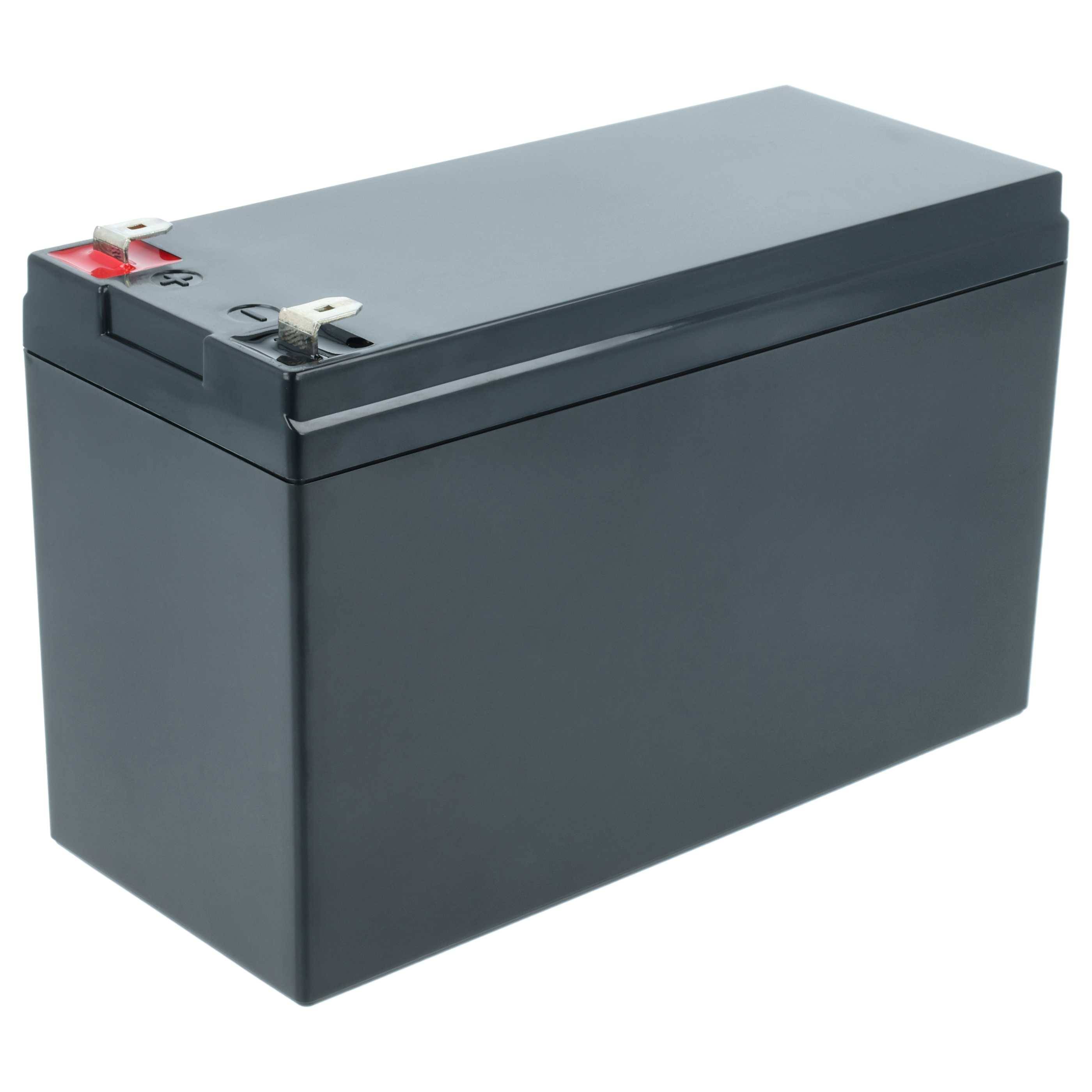 vhbw 2x Akku Bordbatterie für Wohnwagen | Boot, Camping, Wohnmobil (6 Ah, 12,8 V, LiFePO4), rechteckig-2