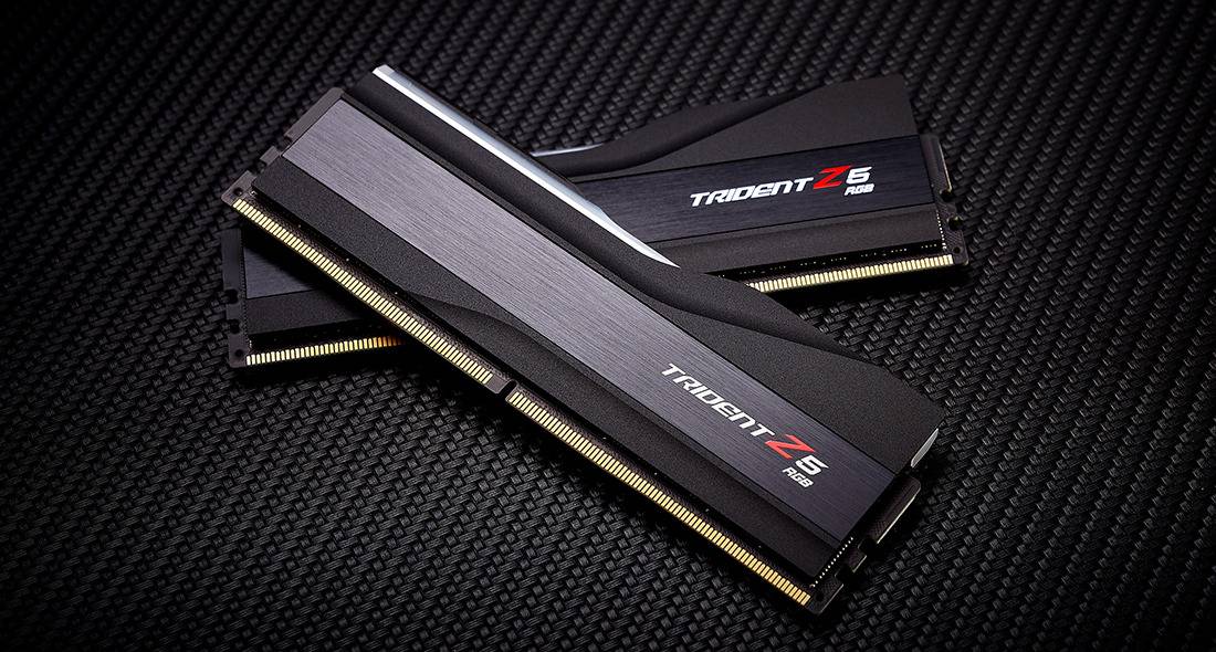 G.Skill Trident Z5 RGB F5-6000J3444F64GX2-TZ5RK, 128 GB, 2 x 64 GB, DDR5, 288-pi...-2