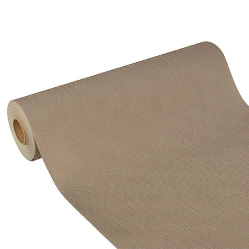 Tischläufer, stoffähnlich, Vlies "soft selection plus" 24 m x 40 cm grau-0
