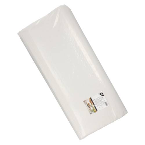 250 Blatt Papiertischtuch mit Damastprägung eckig 70 cm x 60 cm weiss-2