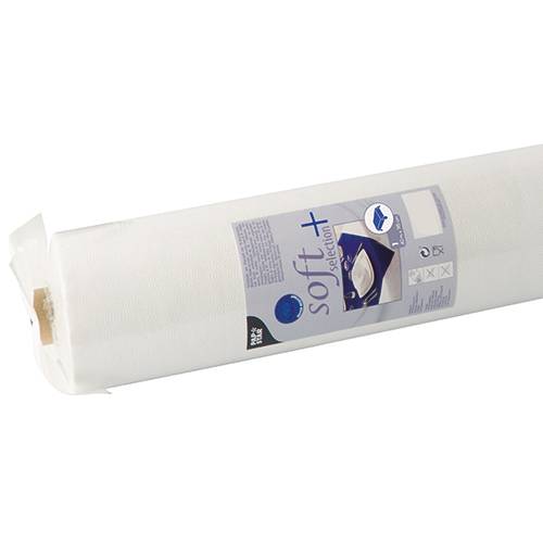 Tischdecke, stoffähnlich, Vlies "soft selection plus" 40 m x 1,18 m weiss-1