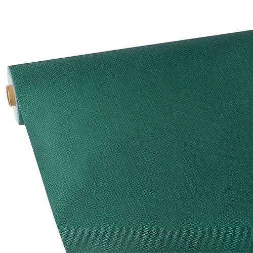 Tischdecke, stoffähnlich, Vlies "soft selection plus" 25 m x 1,18 m dunkelgrün-0