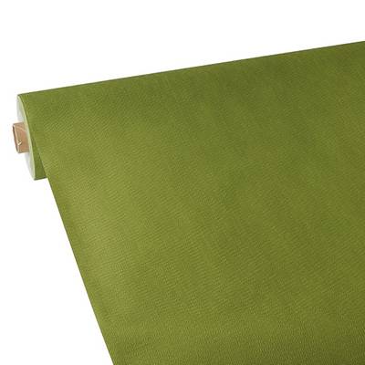 Tischdecke, stoffähnlich, Vlies "soft selection plus" 25 m x 1,18 m olivgrün-0