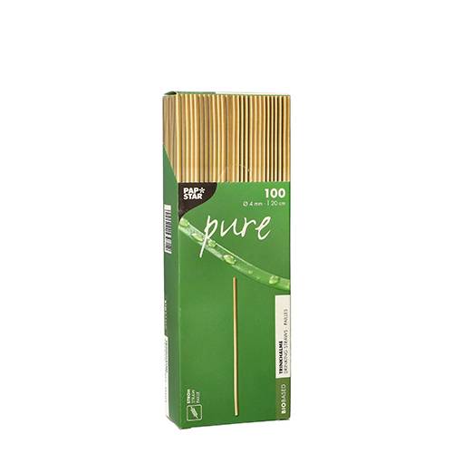 100 Trinkhalme, Stroh "pure" Ø 4 mm · 20 cm-2