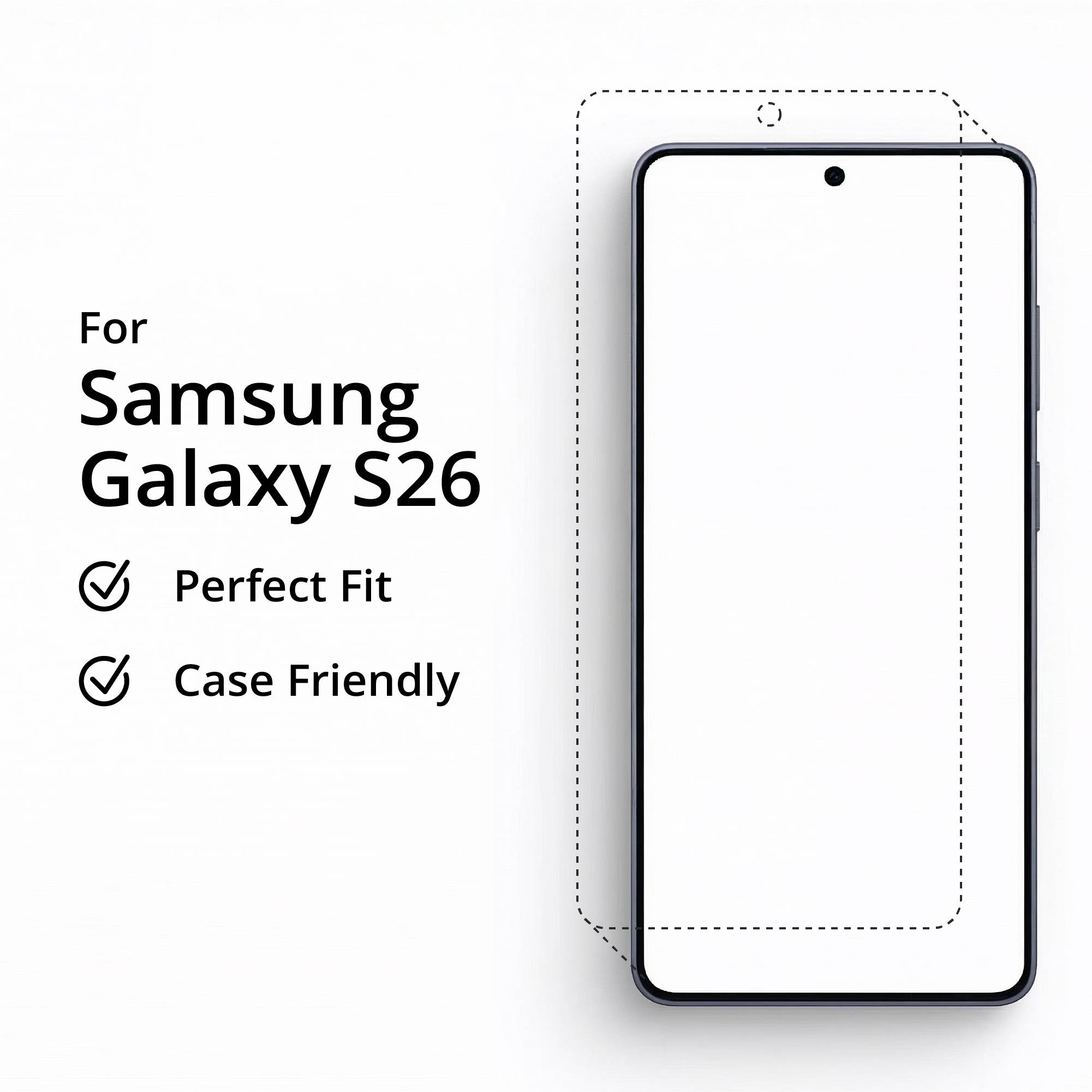 2x BROTECT Flex Fullscreen Schutzfolie für Samsung Galaxy S26 Full-Screen 3D Curved Transparent-4