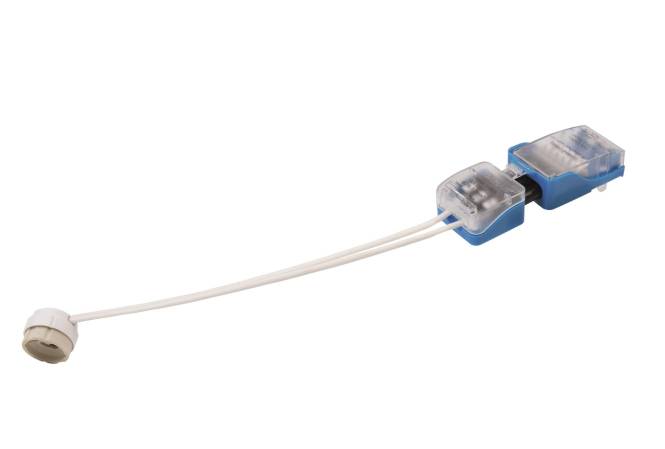 MEGAM MEGAQUICK Anschlußbox LFMMGU10B mit 30cm Leitung inkl. GU10-Stecker Techn.Licht/Wohnraum
