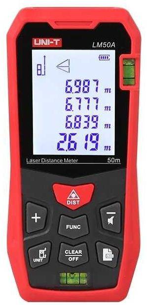 Uni-T - LM50A - UNI-T LM50A Laser-Entfernungsmesser-0