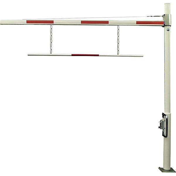 Höhenbegrenzung drehbar rot-weiß Breite 4500 mm. 86376149 863761 49-1