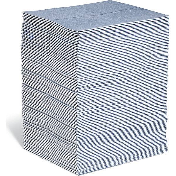 BLUE® Bindevlies-Saugmatte Heavy-Weight Ausführung VE 100 Stk BxL 380 x 480 mm. 86418049 864180 49