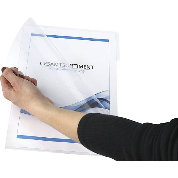 Aktenhülle VE 100 Stk ab 2 VE Format A4 transparent 012 mm glatt. 86195949 861959 49-3