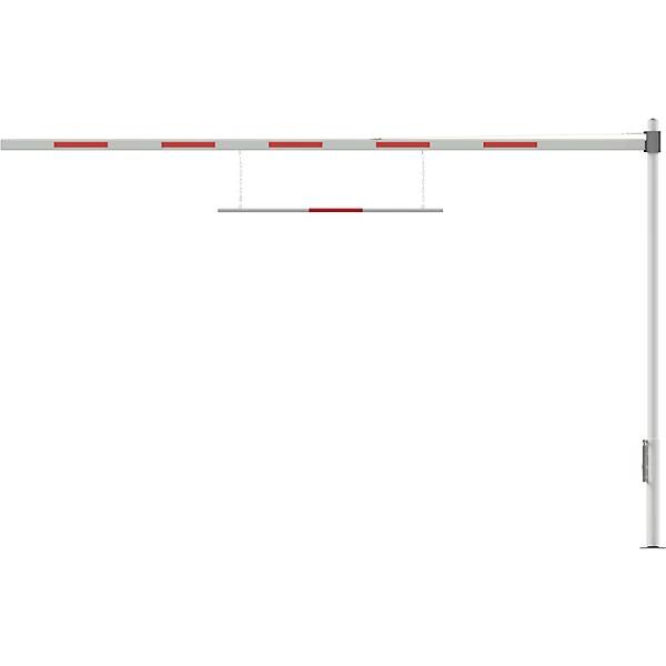 Höhenbegrenzung drehbar rot-weiß Breite 4500 mm. 86376149 863761 49-4