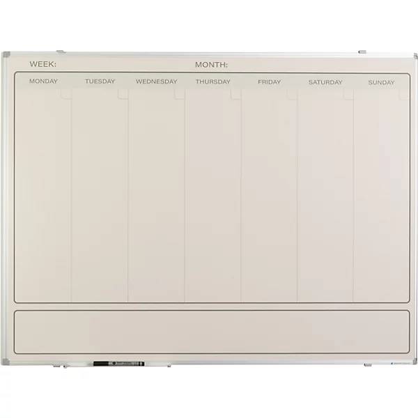 Wochenplaner Elegance englisch BxH 1200 x 880 mm. 86367549 863675 49-4