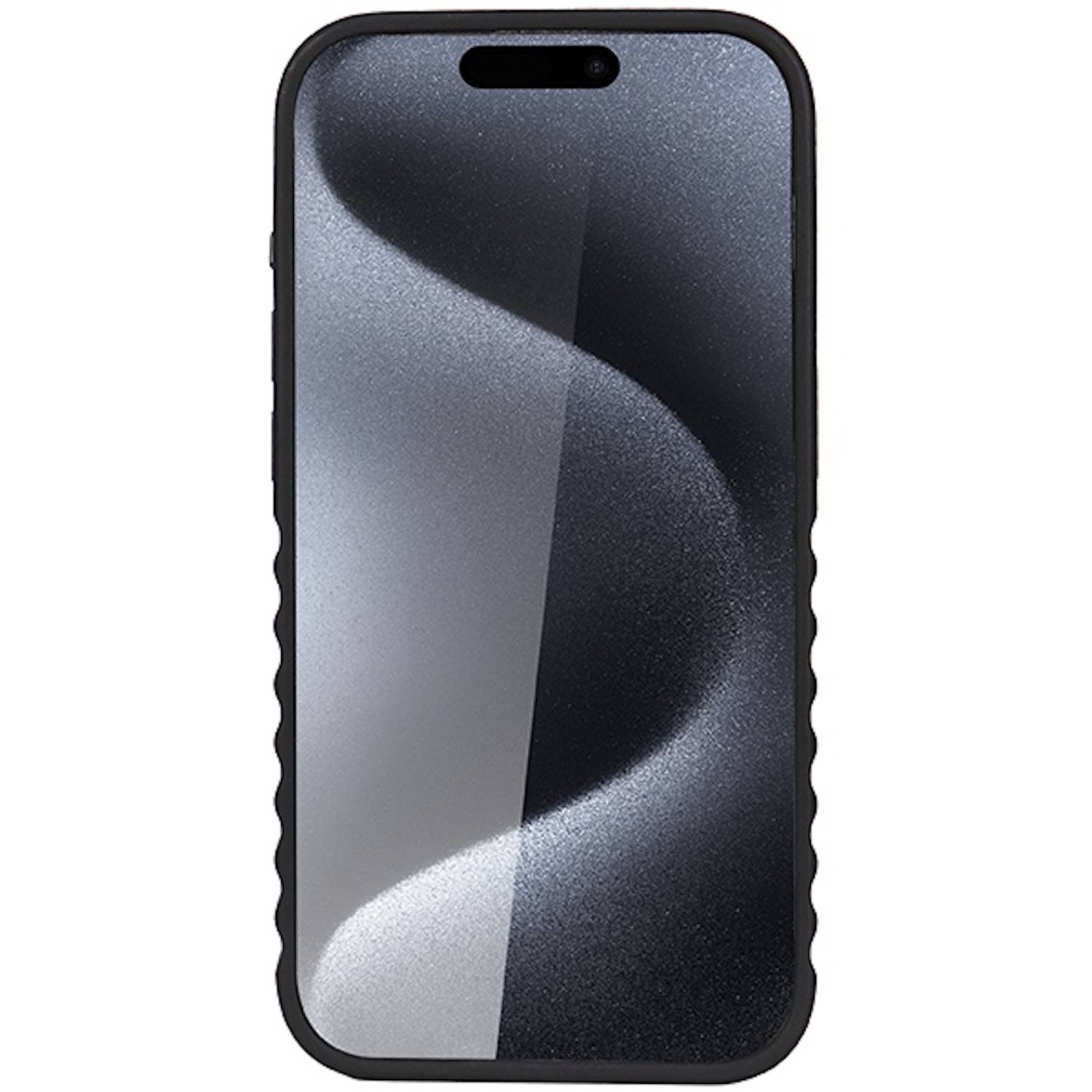 Audi Apple iPhone 15 Pro Max Kunstleder MagSafe Hardcase Hülle Braun-2
