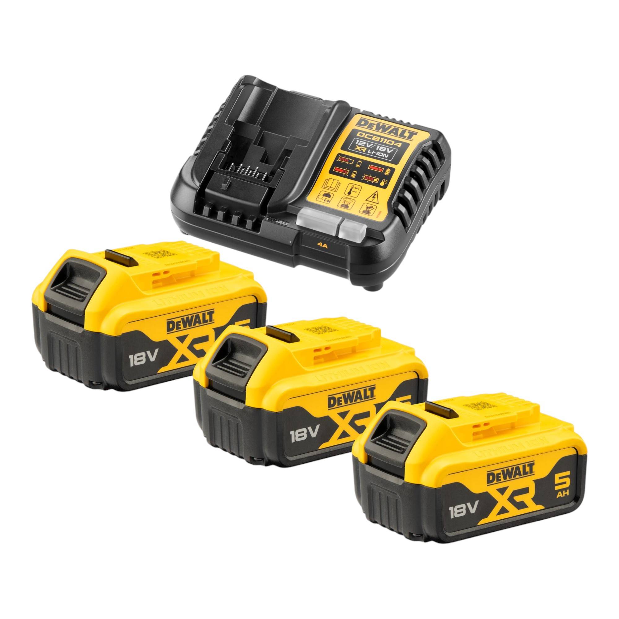 DeWalt DCD 708 P3T Akku Bohrschrauber 18 V 65 Nm Brushless + 3x Akku 5,0 Ah + Ladegerät + TSTAK-4