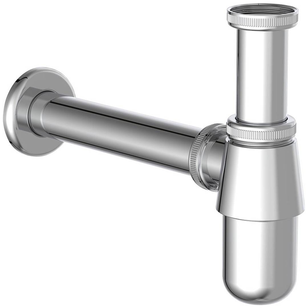 KIRCHHOFF Flaschensiphon, Chrom, 1 1/4 x 32 mm-0