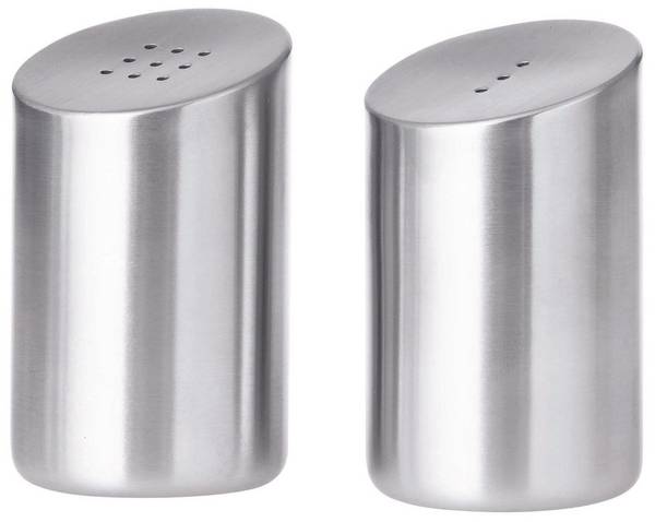 ESMEYER - Vista Salz- & Pfefferstreuer-Set 45 mm silber