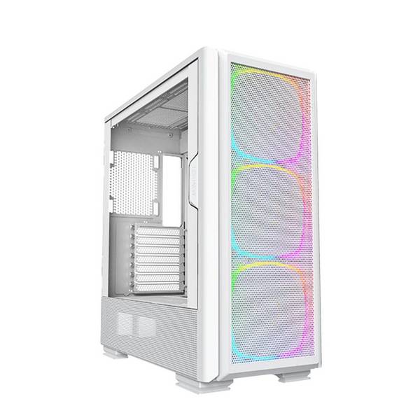MONTECH PC Gehäuse Sky Two GX Midi-Tower Weiß SKYTWOGXW