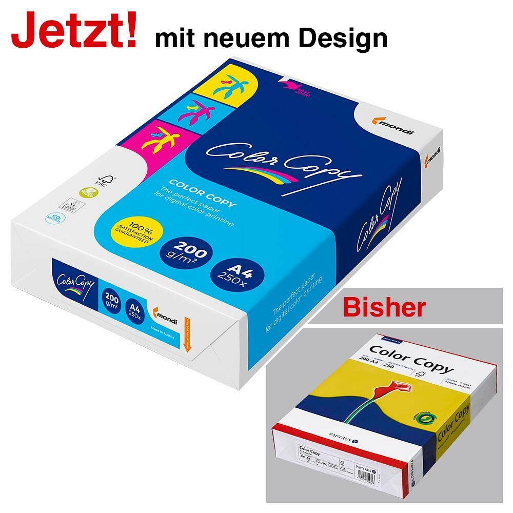 mondi Laserpapier Color Copy DIN A4 200 g/qm - 250 Blatt 8687A20S-0