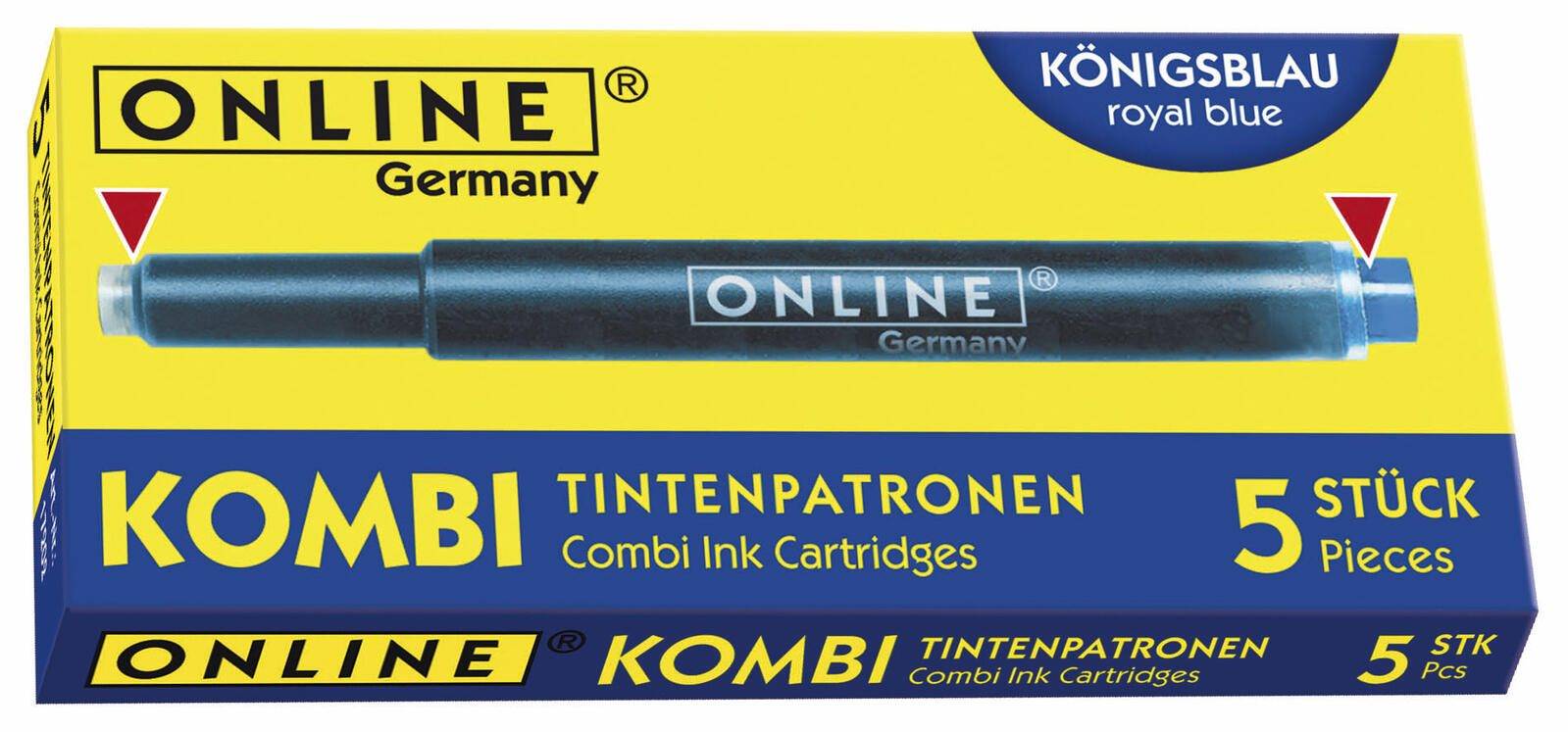 ONLINE Schreibgeräte 17036/12, Blau, Blau, 12 Stück(e)-0