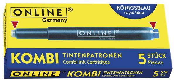 ONLINE Schreibgeräte 17036/12, Blau, Blau, 12 Stück(e)