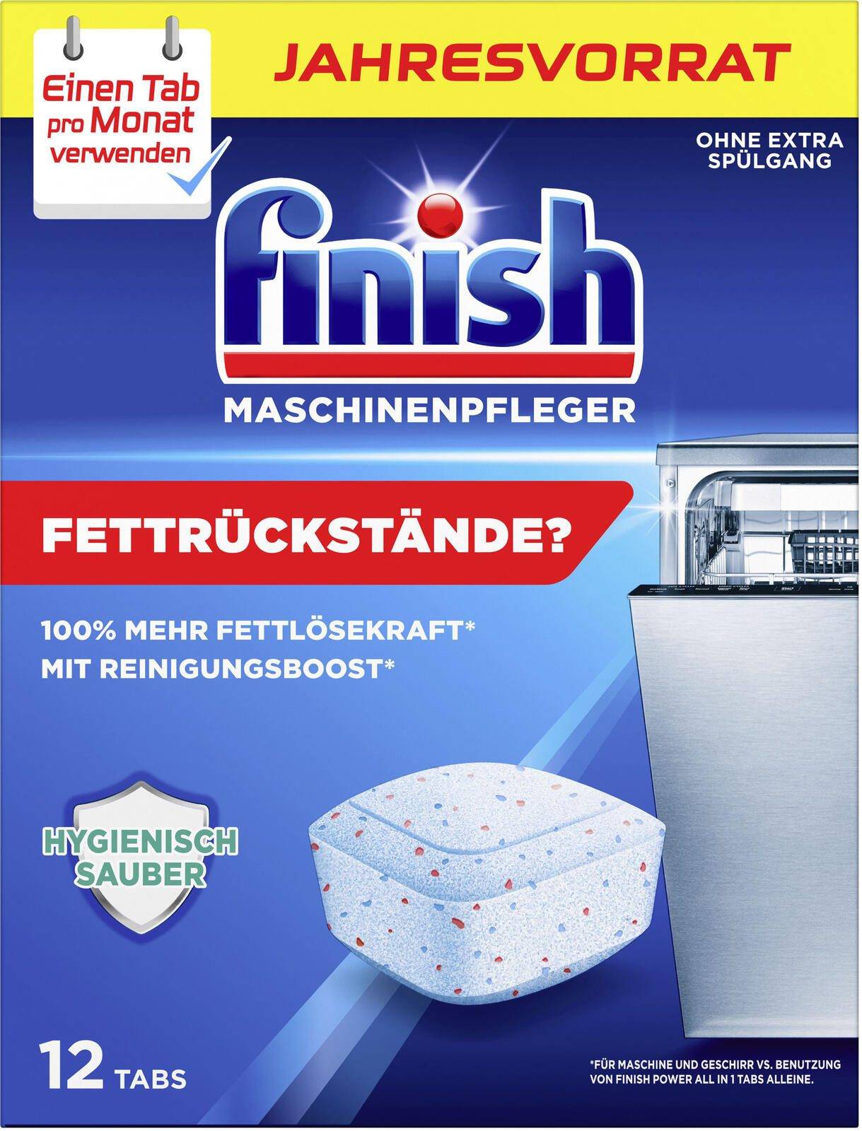 Calgonit finish Spülmaschinen-Pfleger 12 Stück 3133594-0