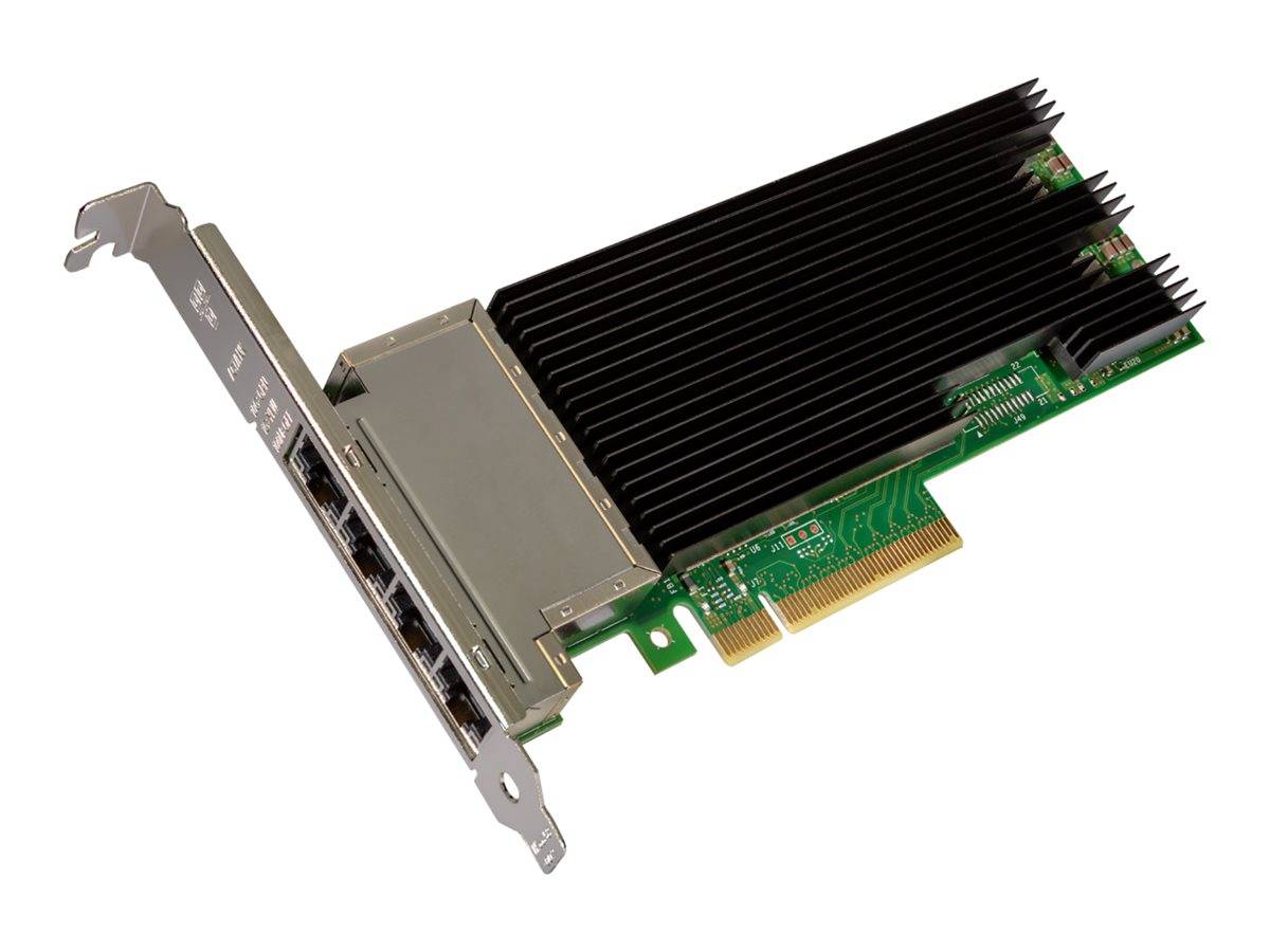 Intel Ethernet Converged Network Adapter X710-T4 Netzwerkadapter PCIe 3.0 x8 Low-Profile 10Gb x 4 PCI-Express-0