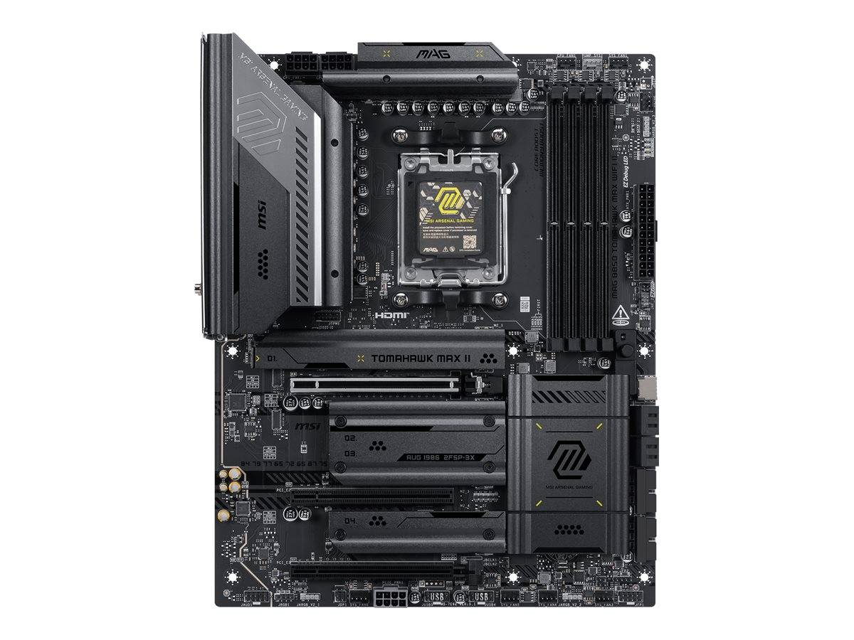 MSI MAG B850 TOMAHAWK MAX WIFI II - Motherboard - ATX - Socket AM5 - AMD B850 Chipsatz - USB-C 3.2 Gen 2x2, USB-C 3.2 Ge-0