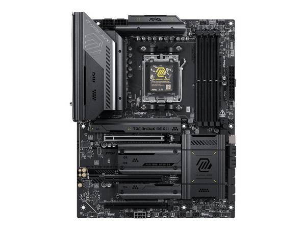 MSI MAG B850 TOMAHAWK MAX WIFI II - Motherboard - ATX - Socket AM5 - AMD B850 Chipsatz - USB-C 3.2 Gen 2x2, USB-C 3.2 Ge