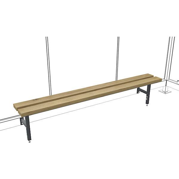 Überdachung Köln mit Sitzbank und Ascher offen fertig montiert B 3180 mm mit Sitzbank 9 Glaselemente.-2