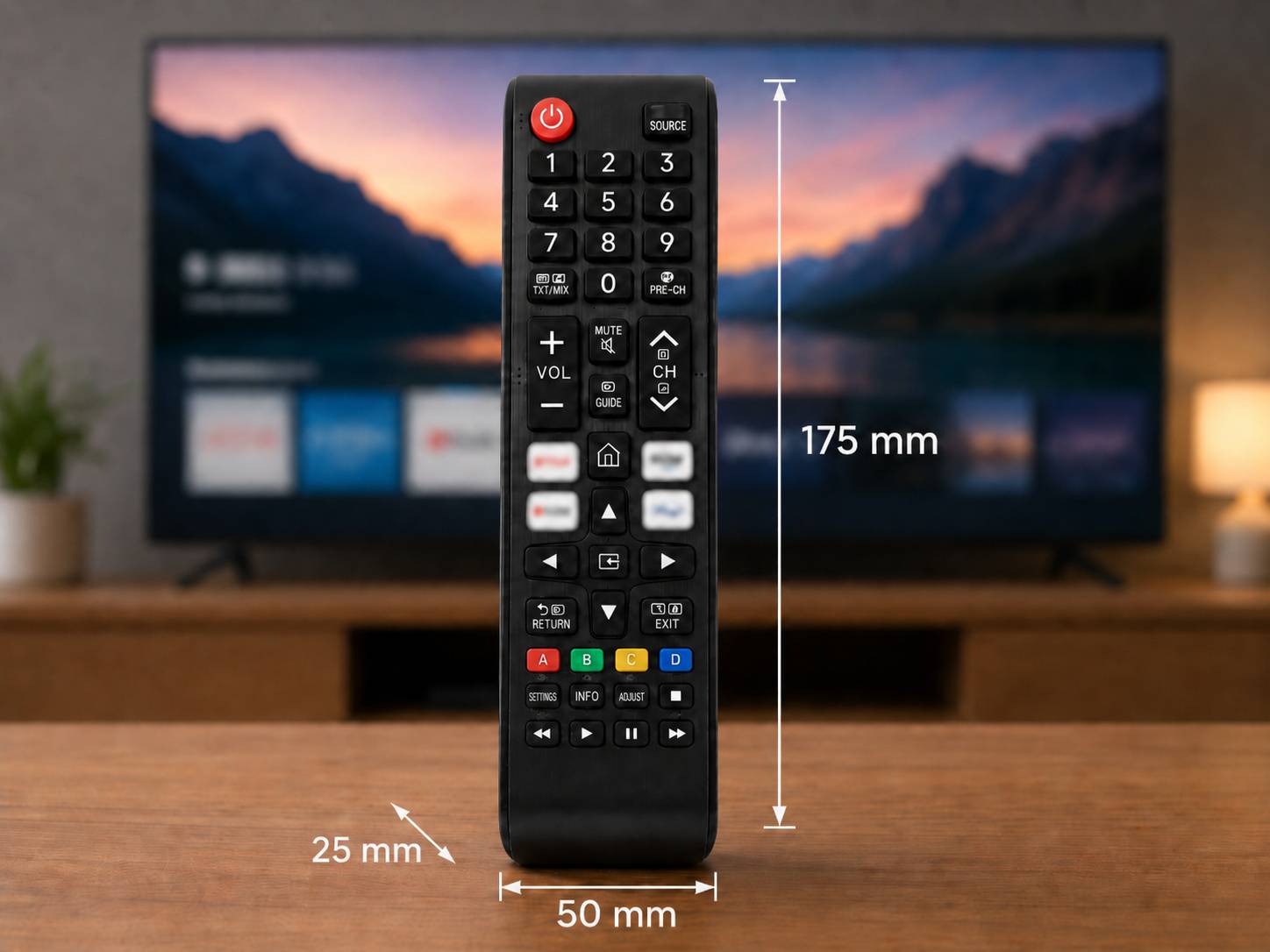 azurano Fernbedienung für SAMSUNG BN59-01315Q SUB BN59-01483C - - UHD 4K 8K Vision AI Smart TV-2
