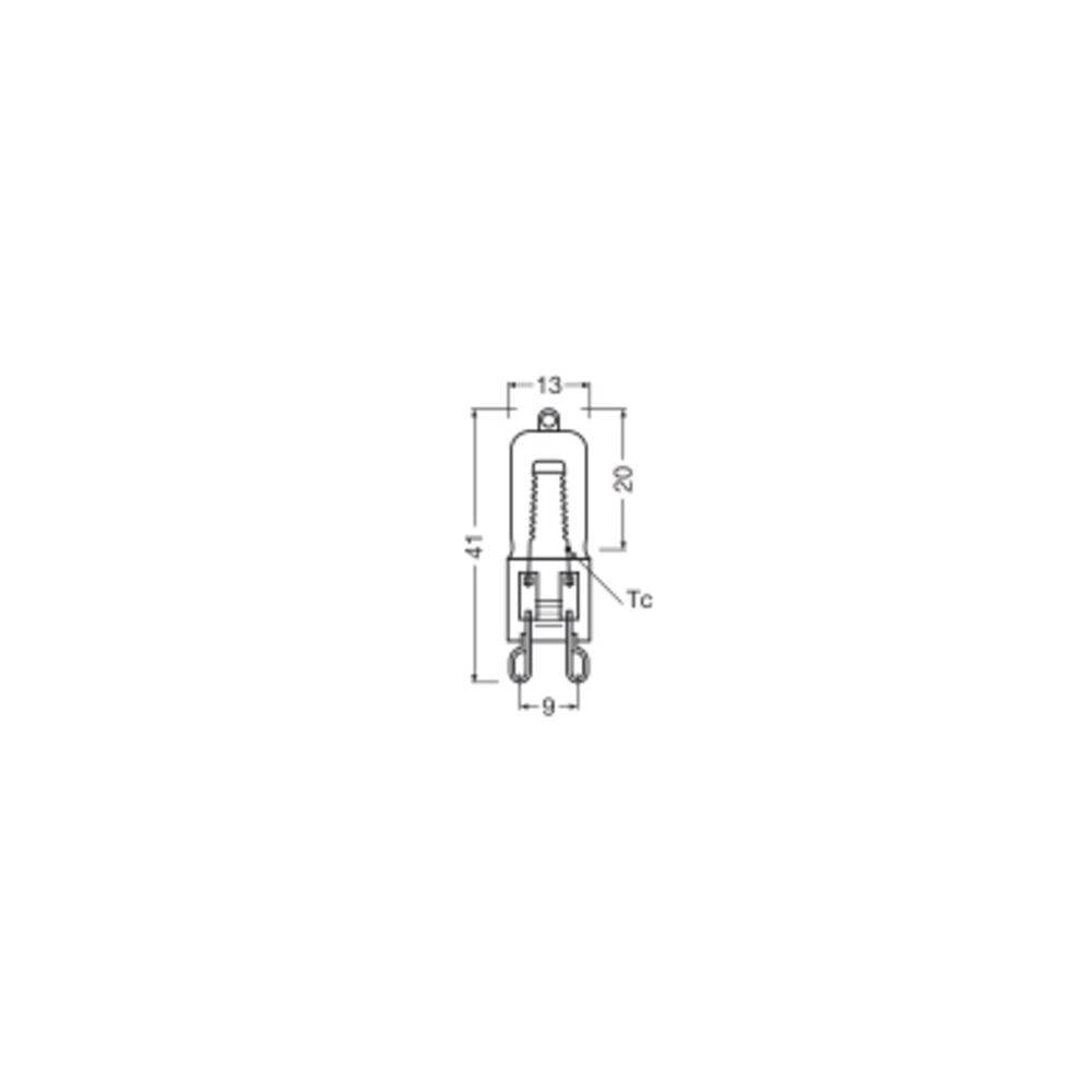Osram Halopin Backofen G9 Capsule 40W 490lm - 927 Extra Warmweiß-2