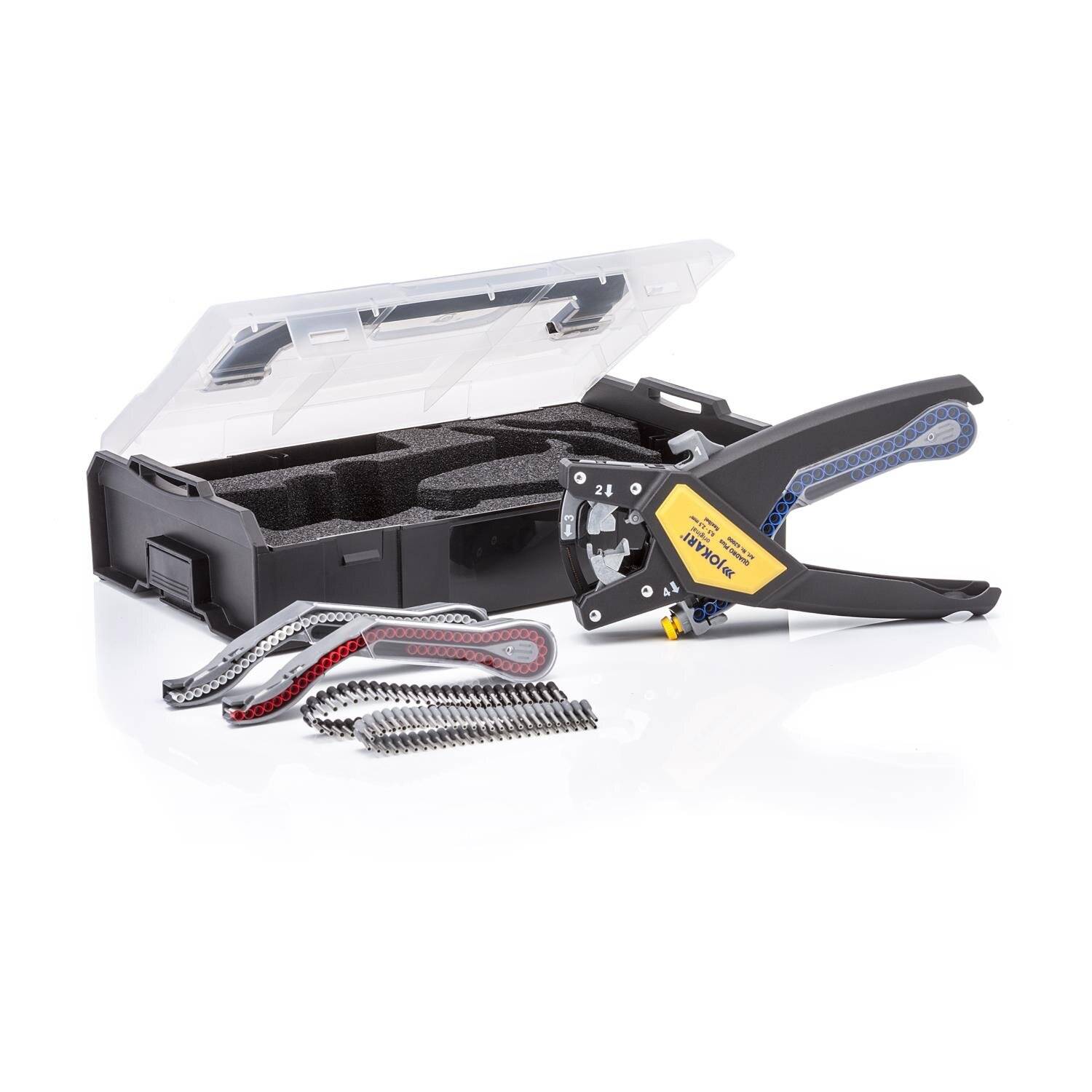 JOKARI Abisolierzange SET QUADRO Plus Querschnitt 0,5mm² - 2,5mm² AWG20 - AWG14 - 1 Stück-3