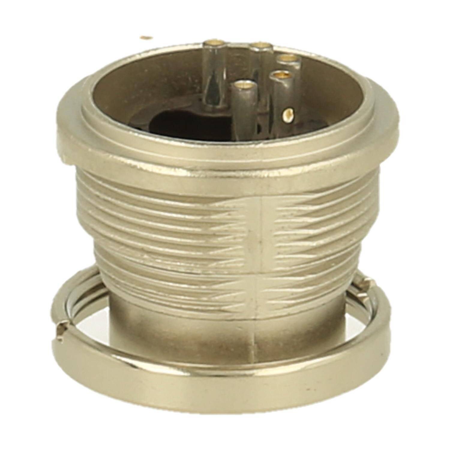 T3358100U Amphenol Male panel connector 5 pole IP40 solder silver screw locking - 1 Stück-0