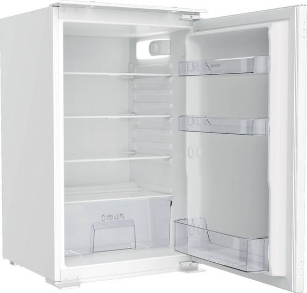 Hisense Gorenje DA EB-Kühlgerät Schlepptür RI409EP1 Bauform=Einbaugerät Nutzinhalt des