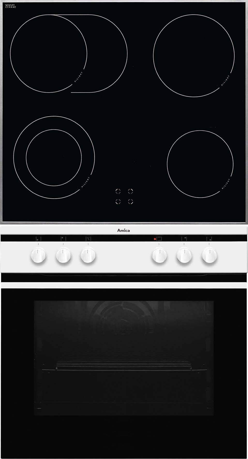 Amica EB-Herdset ScandiumDesign EHC 12714 W ws-3