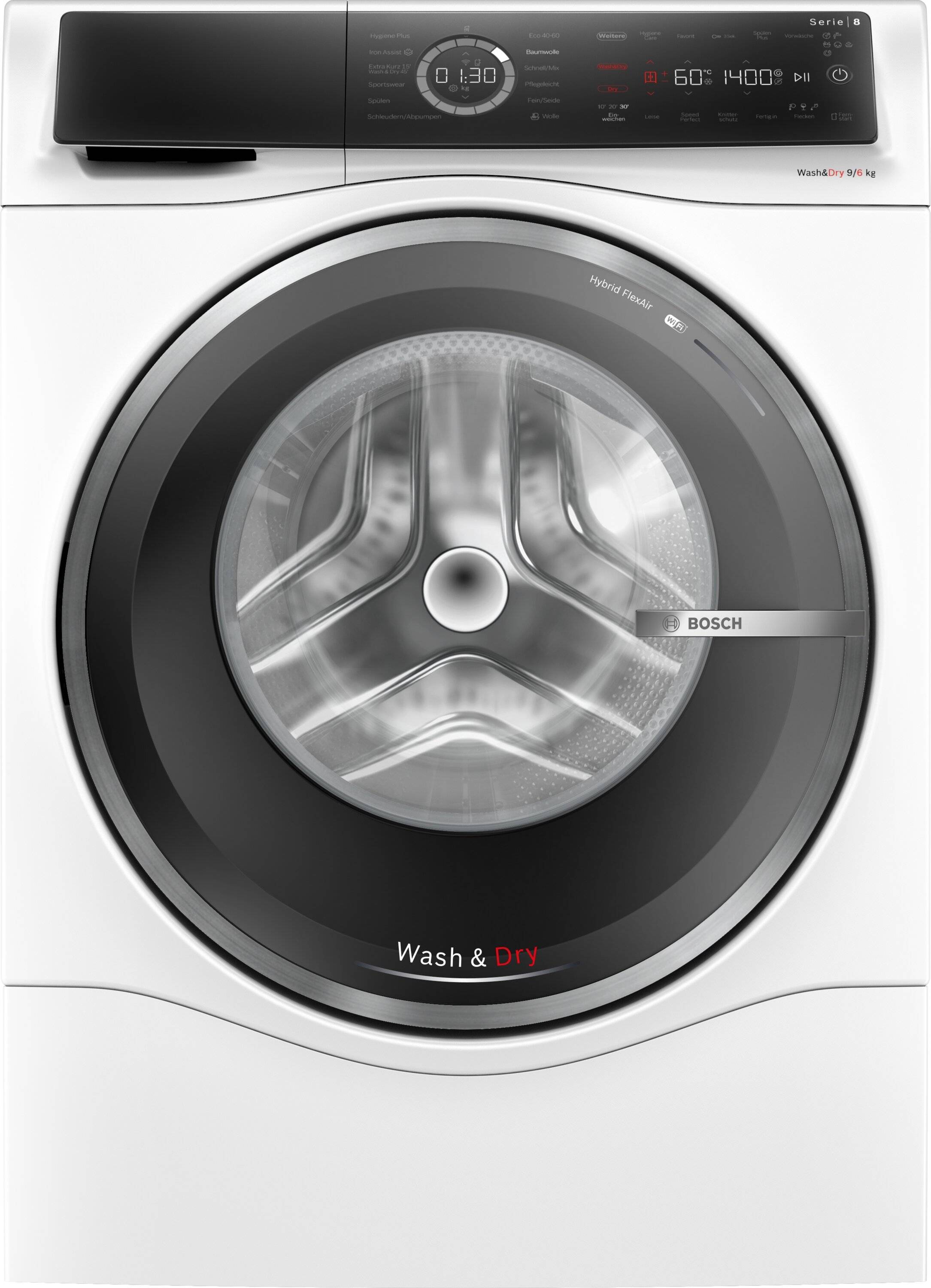 Bosch MDA Waschtrockner Serie8,HomeConnect WNC244070-1